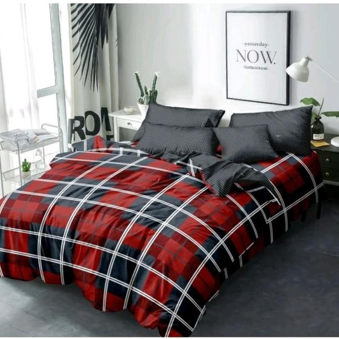 sprei internal king 180x200 tinggi 25 motif kasur no 1 seprei