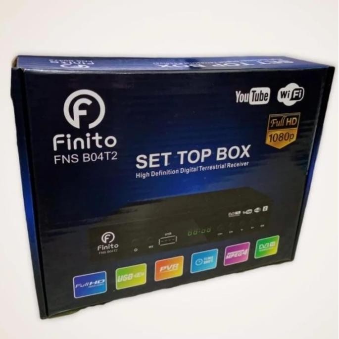 Set Top Box TV Digital Finito FNS-B04T2 DVB T2 Analog to Digital