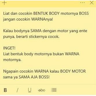 Sticker striping motor stiker Yamaha N-max NMax Police 3770 - Spec B