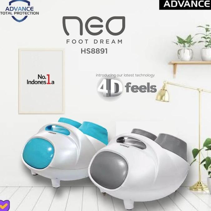 Original Advance Neo Foot Dream 2 Alat Pijat Elektrik Kaki Terapi Refleksi Shopee