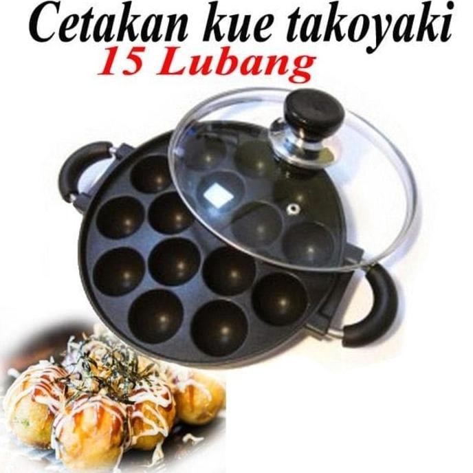 CETAKAN TAKOYAKI 15 LUBANG