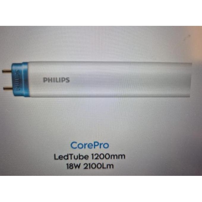 Lm Lampu Tl T8 Led Core Pro Philips 18Watt 2100Lumen 120Cm Core Pro
