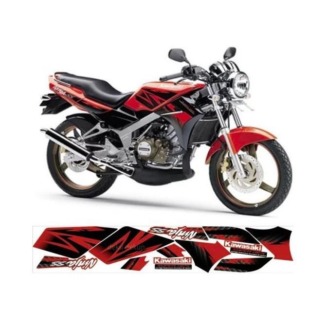 Stiker - Sticker Cutting - Striping Ninja Ss Special Edition Orange