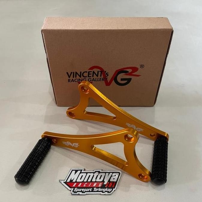 Footstep underbone Mio drag VRG gold