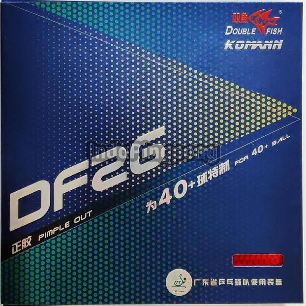 BEBAS ONGKIR - Double Fish DF26 Komann - Short Pips Bintik Serang Pendek DF 26