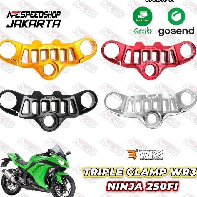 Segita Stang / Triple Clamp WR3 Kawasaki Ninja 250 Fi Old