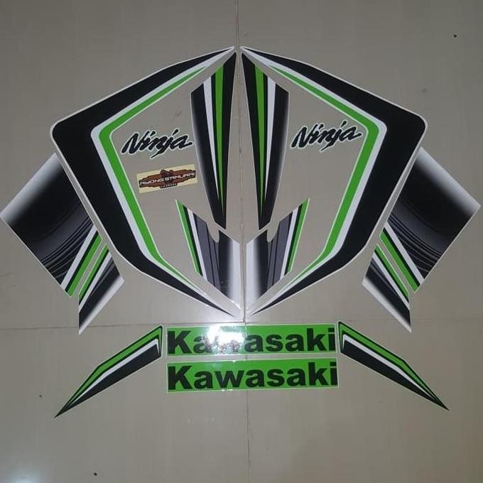 Striping Ninja 250FI 2016/17 Hijau Putih