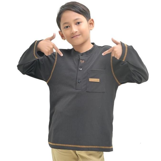 KIF Rabbani - Kaos Anak Bani Batuta Lengan Panjang Kaskid Aizam Exclusive