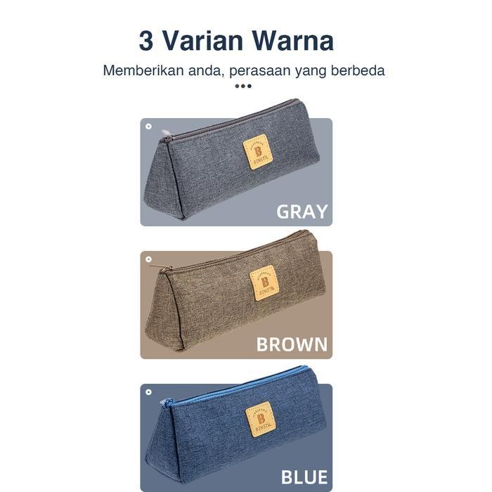 

WSS Deli Pencil Pouch/Tempat Pensil Penyimpanan Besar design simple 670XX