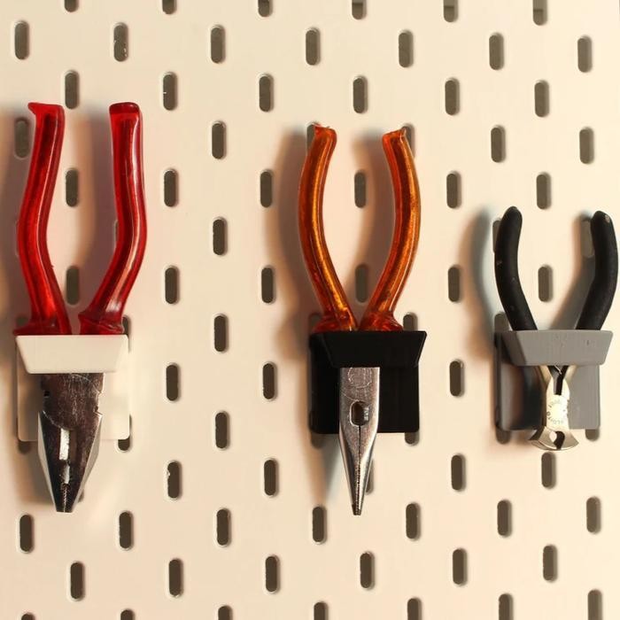 

WSS Scissors and Pliers Holder Accessories Pegboard IKEA Skadis