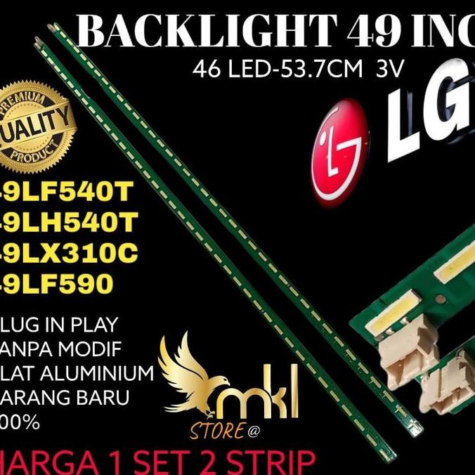 NEW BACKLIGHT TVLED LED LG 49LF540T-49LH540T-49LF590T-49LX310C BACKLIGHT