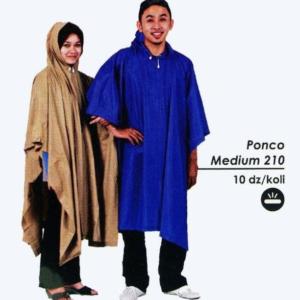 Jas Hujan Ponco Gajah - Jas Hujan Ponco Jumbo - Jas Hujan Ponco Tebal-Jas Hujan Murah Ponco Medium