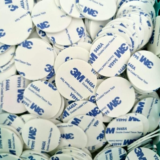 

Double Tape (100 PCS) Busa Besar Foam Doubletape Bulat Putih Super Quality