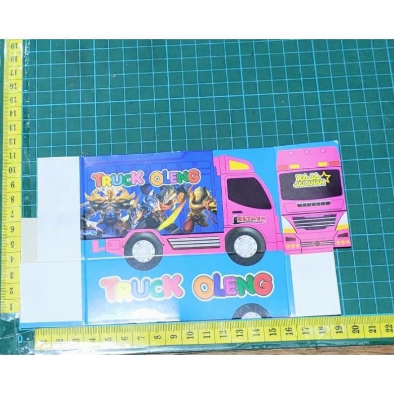 

Aq-54 Kotak Kado Truck Oleng (100Pcs)