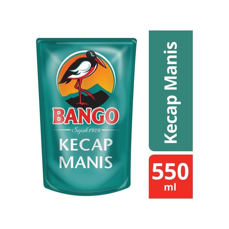 

Kecap manis BANGAU Refill Kemasan 550ml