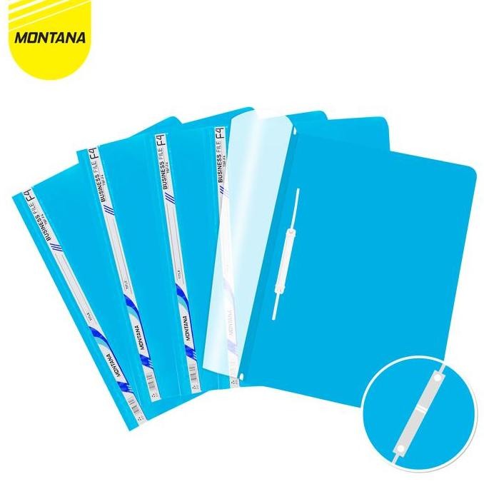 

Original Montana File Bisnis Map Plastik F4 12 Pcs Folder TBF-F4