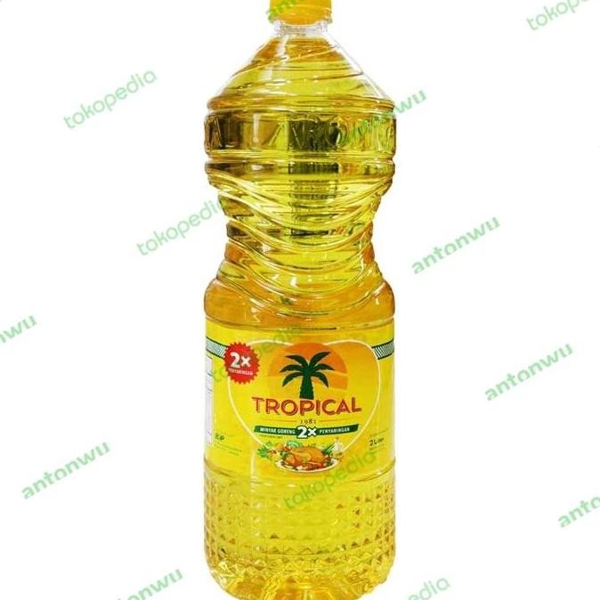 

Minyak Goreng TROPICAL 2 Liter Kemasan Botol