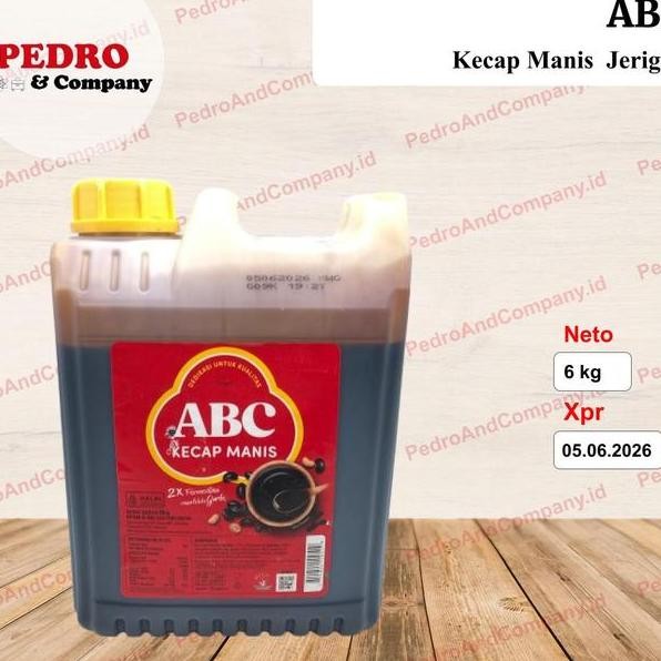 

Abc Kecap Manis 6 Kg Sweet Soy Sauce Jeren