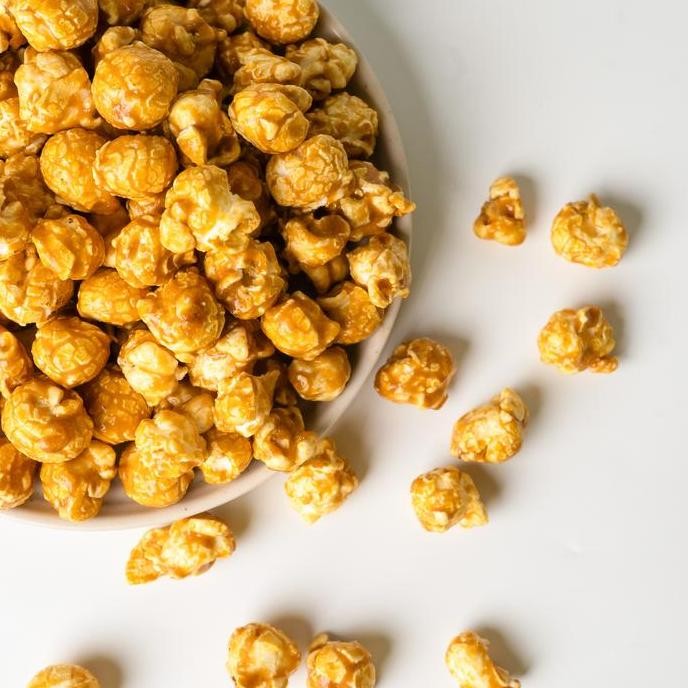 

Salted Caramel Popcorn 500gr Ukuran XXL - Snack Jagung Cemilan Crispy by Rituals Food