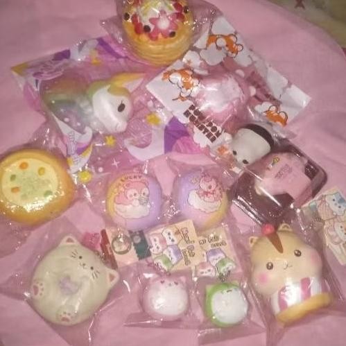 Azq-16 Ghs-55 New Restock Flash Sale Licensed Squishy Murah Ibloom, Punimaru, Yb, Poli, Cdn, Dll Azq