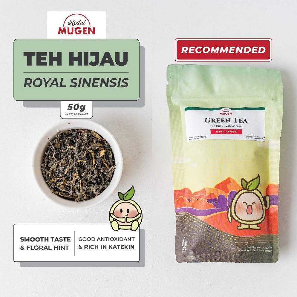 

SALE! ROYAL SINENSIS GREEN TEA 50G - TEH HIJAU DIET PREMIUM DARI KEDAI MUGEN