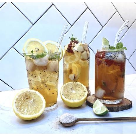 

Baru Apple Tea Powder Drink 500Gr - Bubuk Minuman Serbuk Teh Apel + Gula