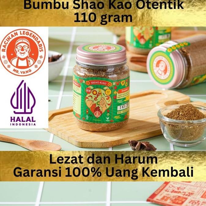 

Bumbu Shaokao 110gr tanpa cabe Racikan Legendaris