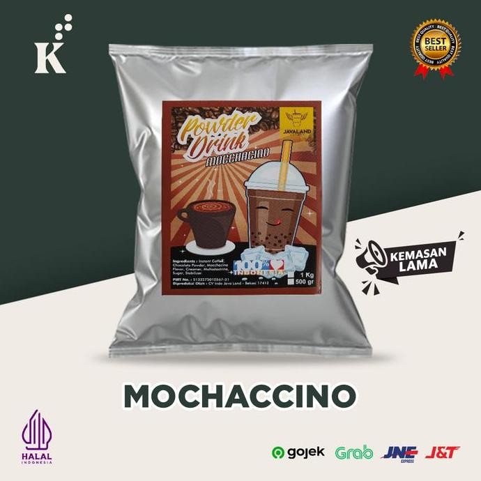 

Baru Javaland Bubuk Mochaccino 1Kg - Bubble Drink Powder Rasa Mocha Coklat Kopi
