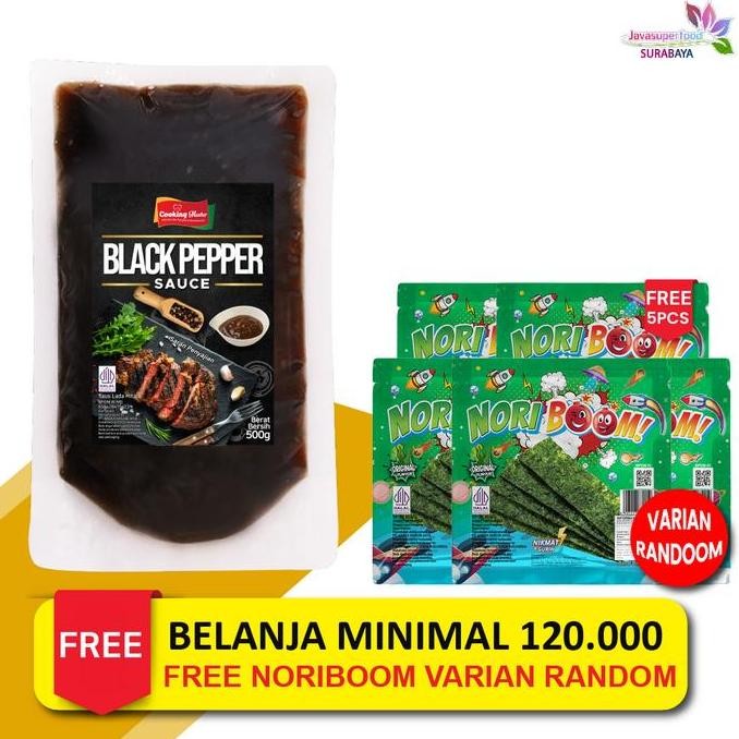 

Cooking Master - Blackpepper Sauce / Saus Lada Hitam 500gr
