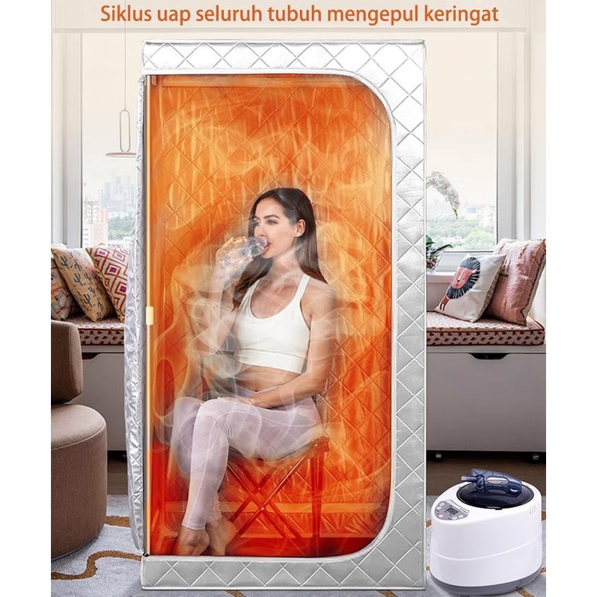 Kotak Sauna / Portable Steam Sauna Alat Pelangsing Tubuh / Alat Pelangsing Tubuh Alat Sauna Room / A
