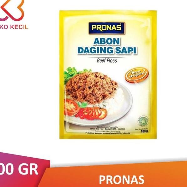 

Pronas Abon Daging Sapi 100 Gr