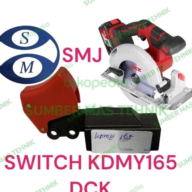 Update (1) SWITCH KDMY165 DCK SAKLAR MESIN POTONG KAYU CORDLESS DCK KDMY 165 sumbermte Ayo Beli
