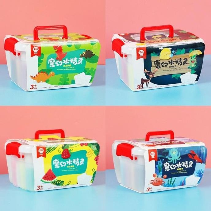 Mainan Edukasi diy water magic jelly