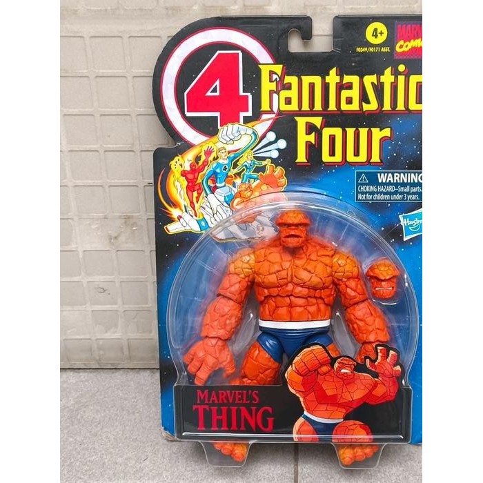 HASBRO MARVEL LEGENDS RETRO THE THING BEN GRIMM FANTASTIC FOUR 4 F4 VINTAGE