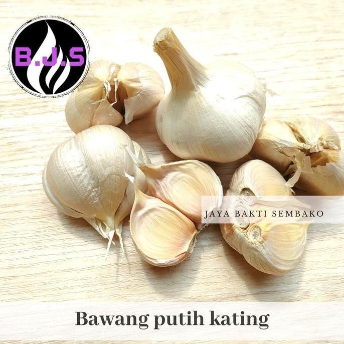 

Original Bawang Putih Kating Super 1kg - Bawang Kupas Kering Premium Garlic Spices