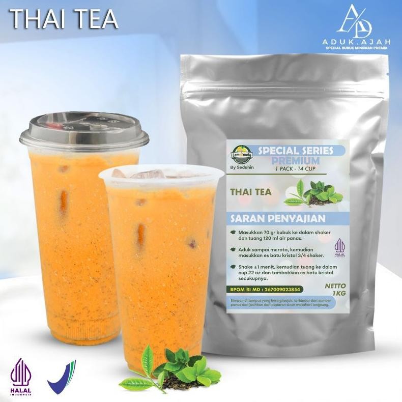 

SALE! BUBUK THAI TEA 1KG - SERBUK MINUMAN THAI TEA INSTAN MURAH