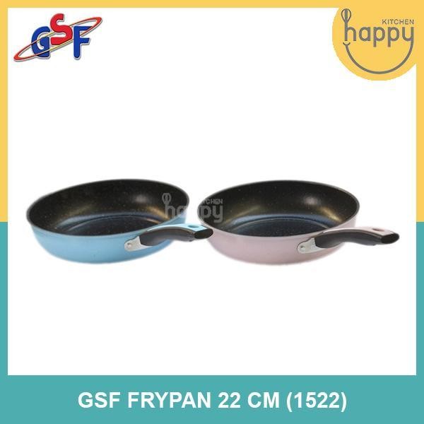 Gsf Frypan Wajan Teflon 22 Cm / Panci Penggorengan Anti Lengket G-1522 Gsf-1522