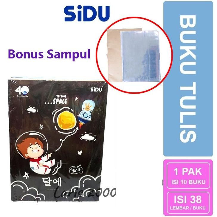 

Siap Kirim Paket Buku Tulis SIDU 38 Lembar + Sampul Plastik + Kertas Nama