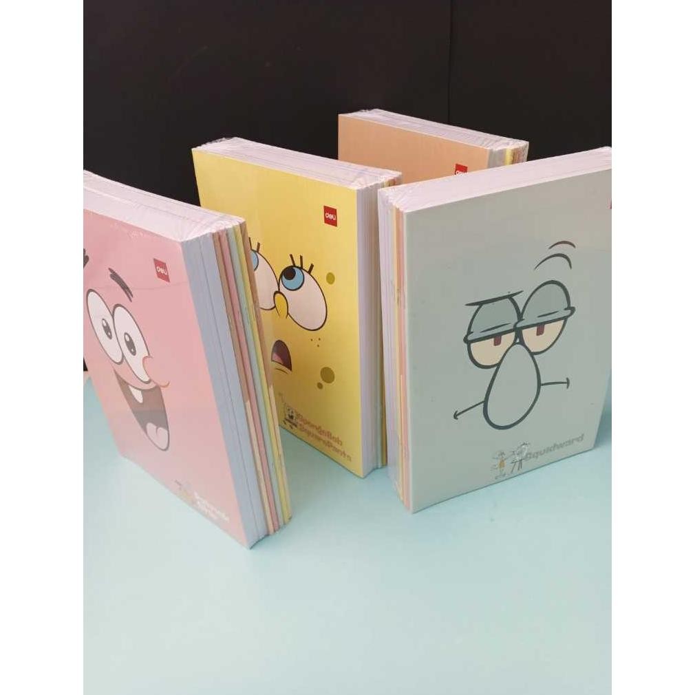 

Siap Kirim Buku Tulis Deli 42 Lembar Motif Spongebob Isi 10 Buku Sekolah Lucu