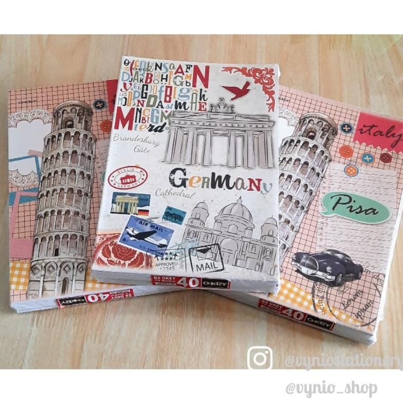 

Siap Kirim Buku Tulis OKEY 40 Lembar Ukuran Boxy / Buku Sekolah Harian Anak