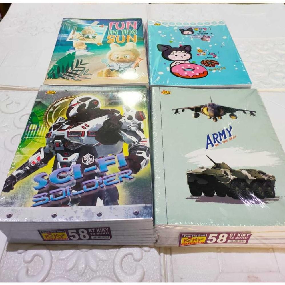 

Siap Kirim Buku Tulis Kiky 58 Lembar Sekolah Murah
