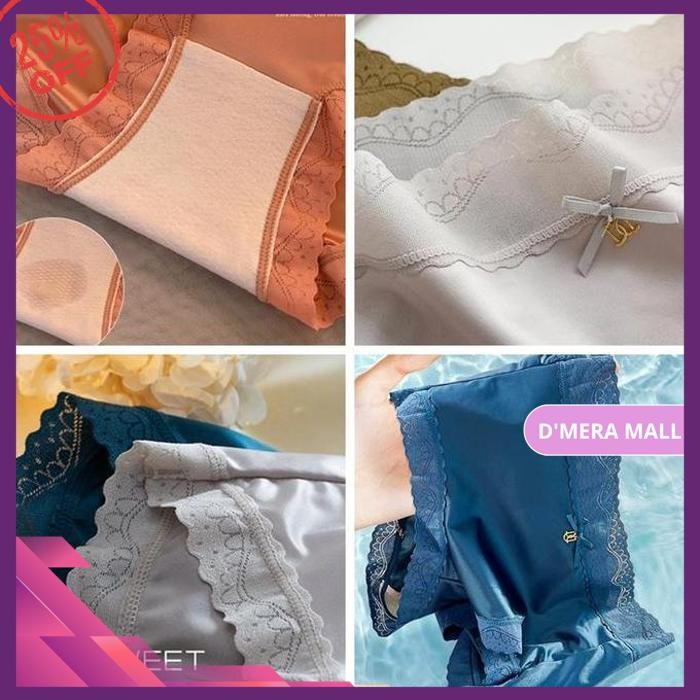CELANA DALAM WANITA BERKUALITAS CELANA DALAM LEMBUT SATIN HALUS C KUALITAS SUPER 
