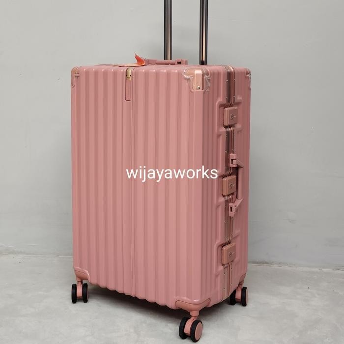 JBM KOPER PREMIUM NON ZIPPER SEMI ALUMINIUM 28 INCHI CABIN SIZE