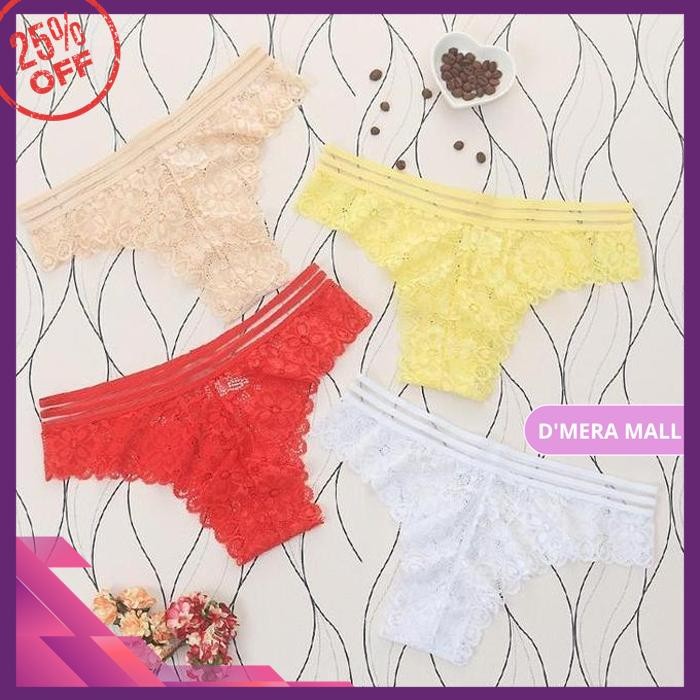 CELANA DALAM SEXY TIPIS LACE G STRING IMPOR LOW WAIST CD LEMBUT C1 PRODUK BAGUS 