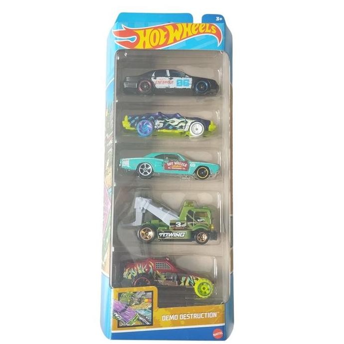 Hot Wheels Heavy Hitcher Demo Destruction 5 Pack AMBC[B]-160