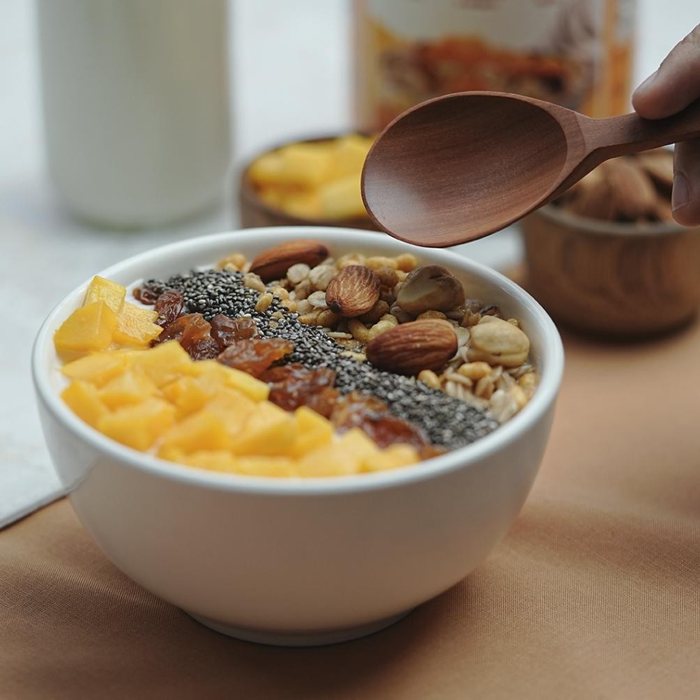 

Baru - Granola Timur Tengah 500gr | Grainnola Sereal Diet Sarapan Sehat ..