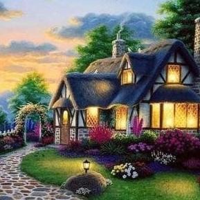 

[New] Set 5D Diamond Painting Diy 30X40Cm Diamond Painting Full Drill Lukisan Berlian