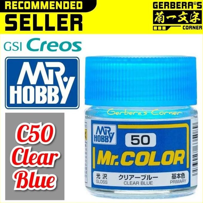 

Mr Color C50 Clear Blue - Mr. Hobby - Lacquer Paint