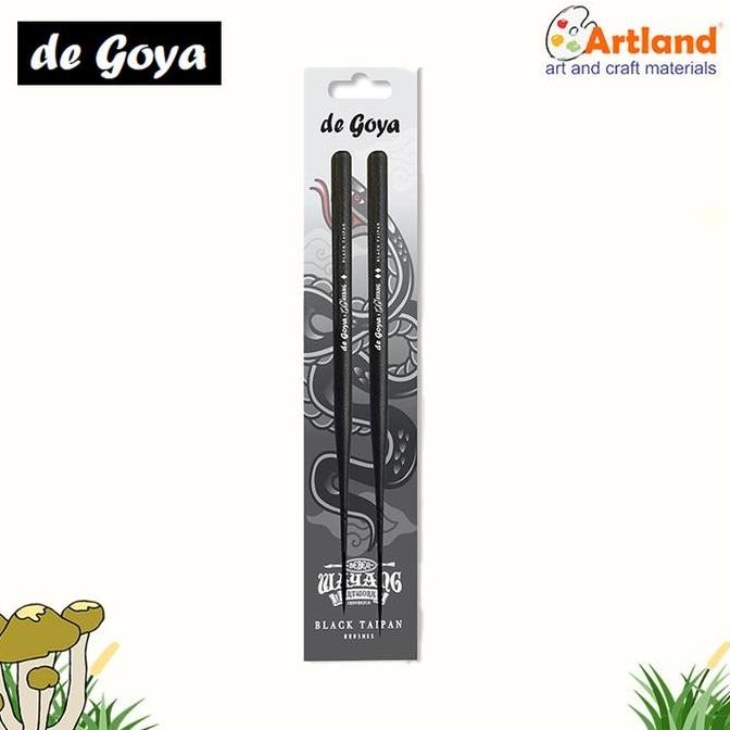 

Kuas Set De Goya X Beben Wayang - Black Taipan Wayang Artist