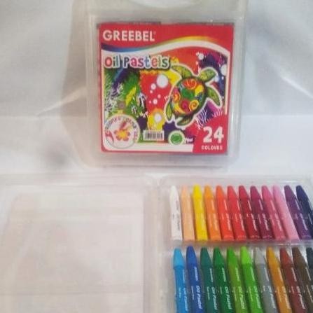 

Crayon Oil Pastel 24 Warna Merk Greebel
